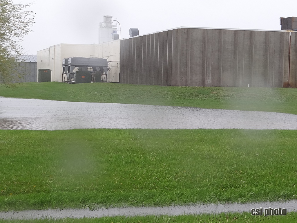 More standing water near airport